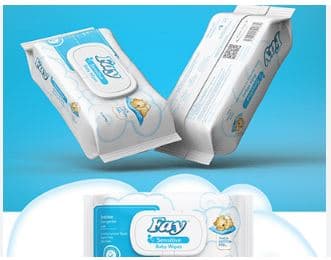 Fay Everyday Baby Wet Wipes (72s + 12s Promo)