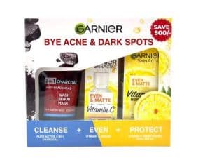 Garnier Bye Acne & Dark Spots Kit