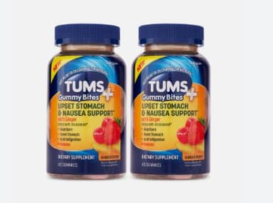 Upset Stomach & Nausea Support Dietary Supplement Ginger Berry